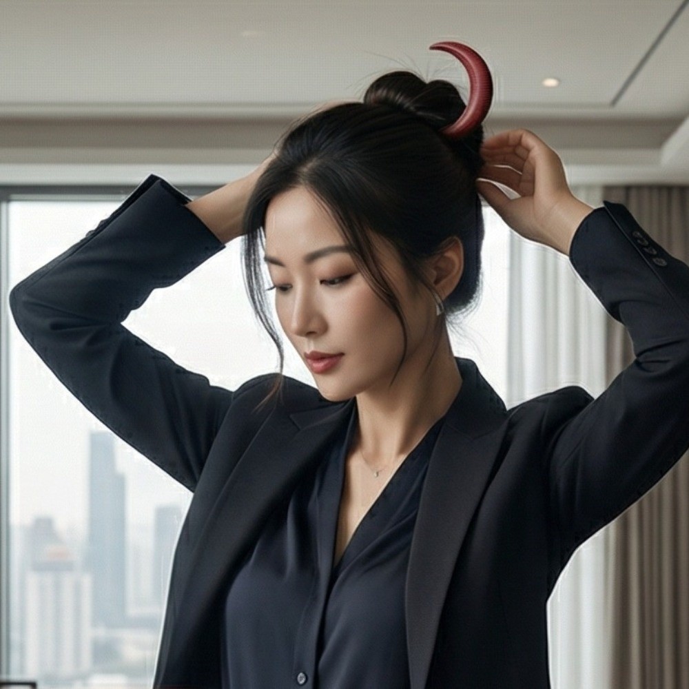 Fashion Elegant Crescent Hair  - огляд і ціна Hanbok Hair Pin