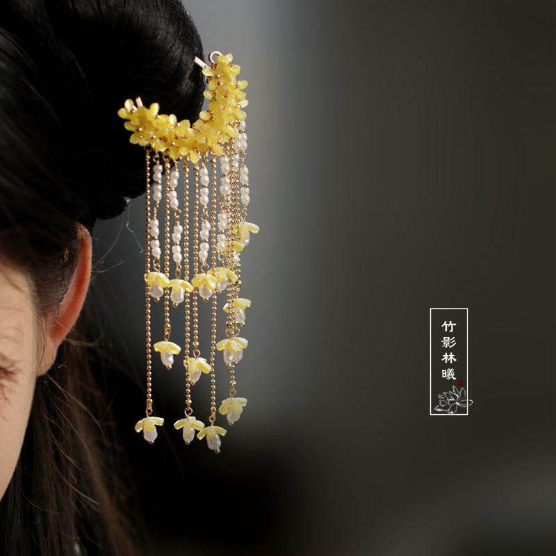 Ancient Style Osmanthus Hairpi - огляд і ціна Hanbok Hair Pin