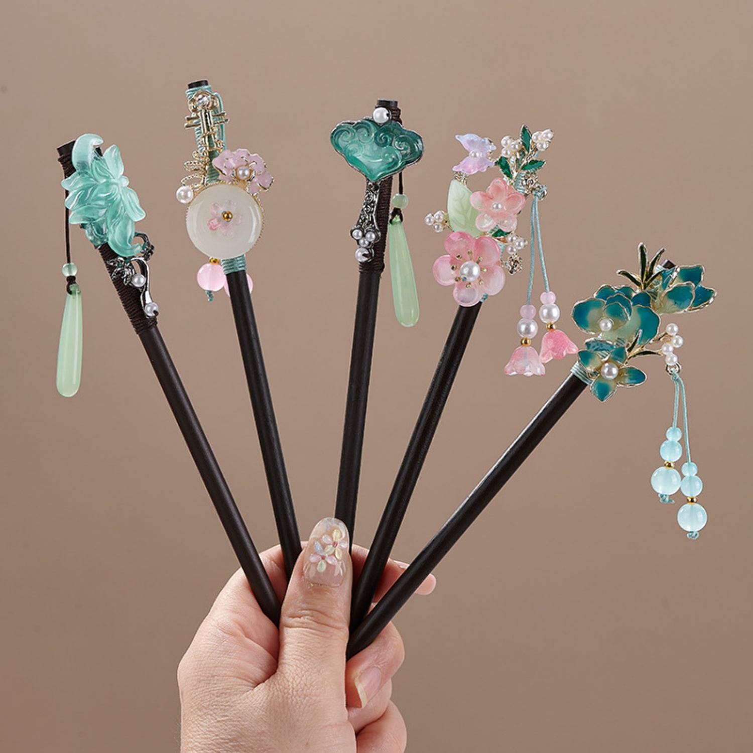 Vintage Flower Hairpin For Wom - огляд і ціна Hanbok Hair Pin
