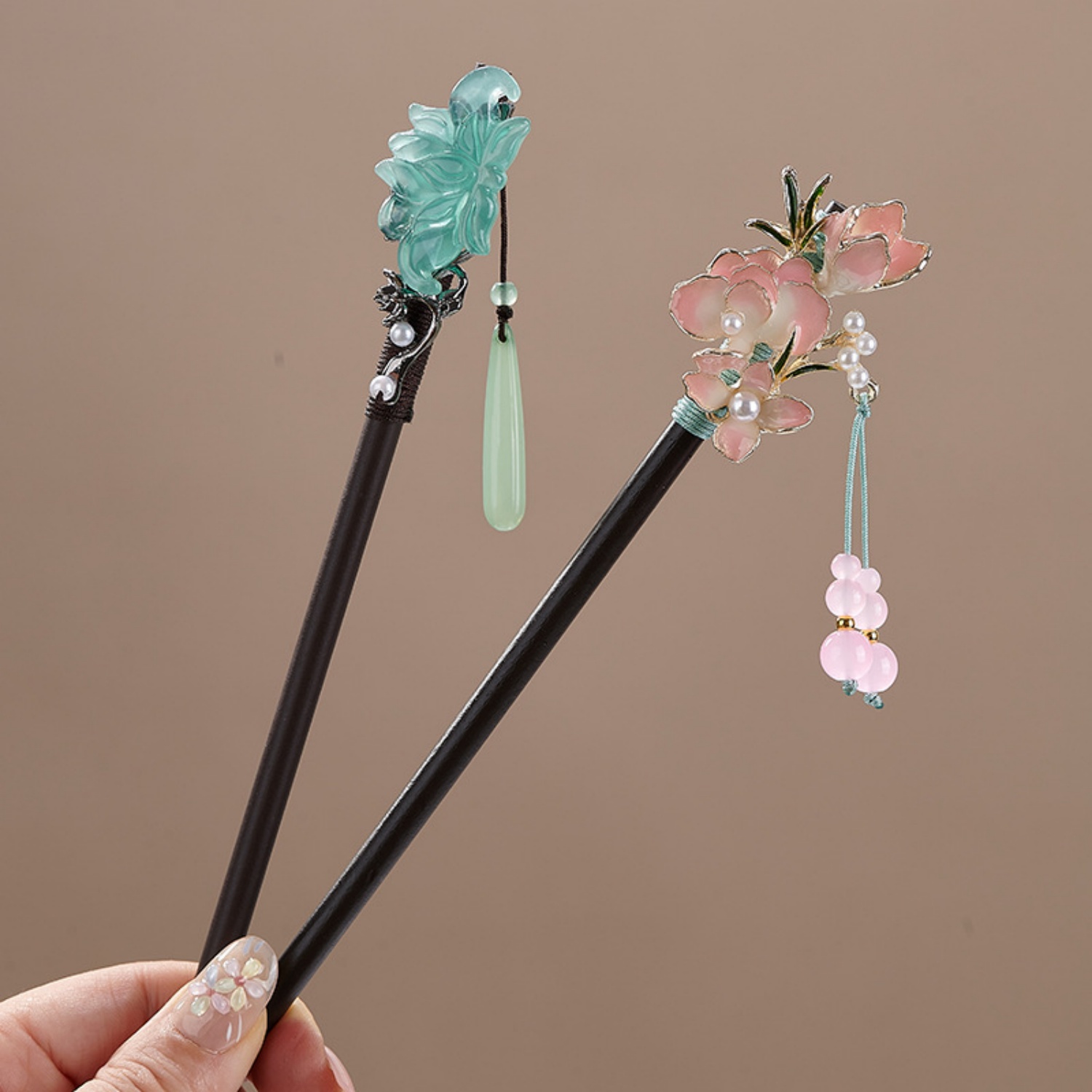 Vintage Flower Hairpin For Wom - огляд і ціна Hanbok Hair Pin