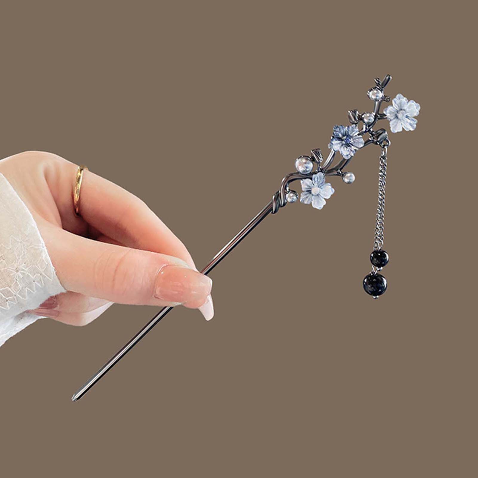 Butterfly Tassel Hairpin Hair  - огляд і ціна Hanbok Hair Pin