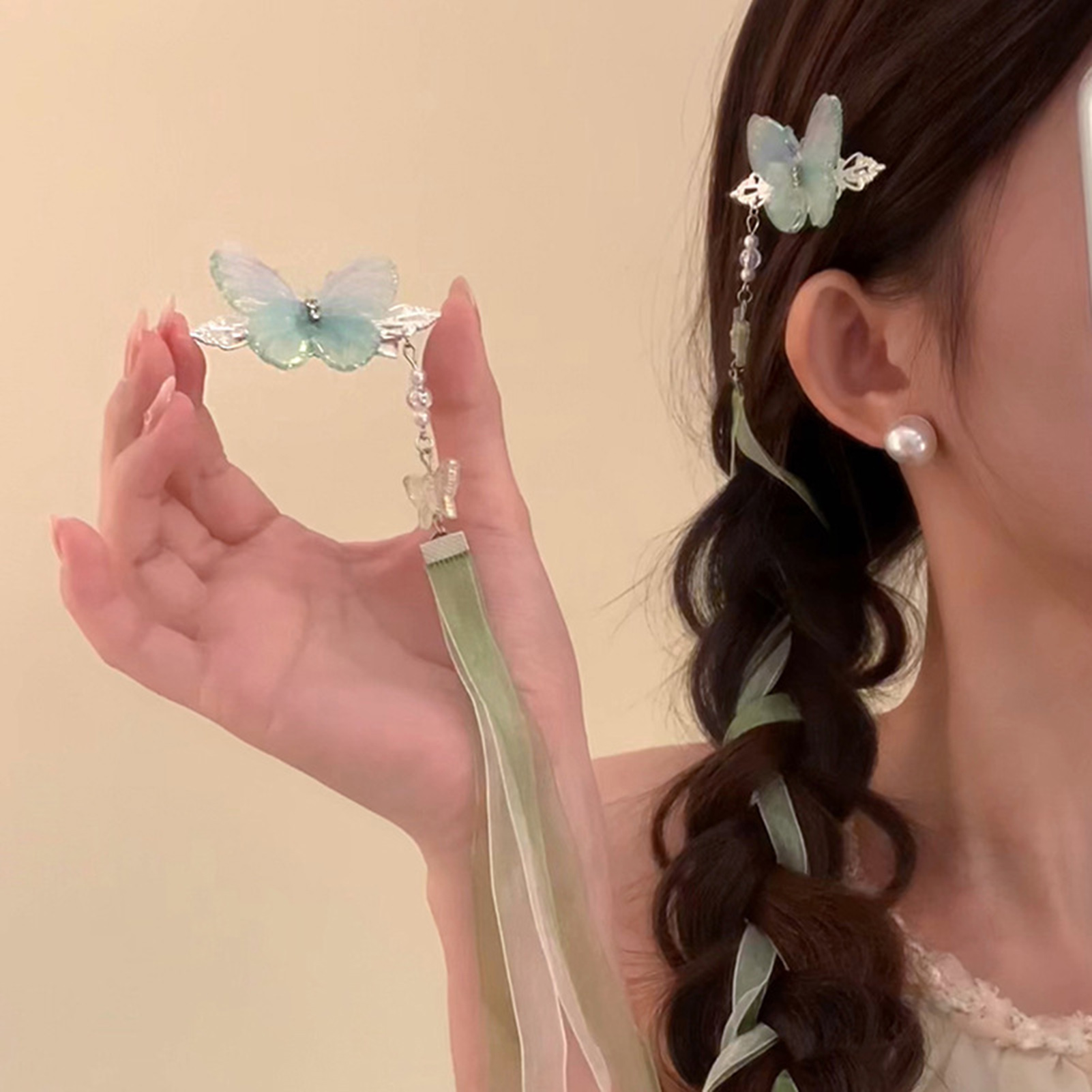2pcs Neo Chinese Style Hair Cl - огляд і ціна Hanbok Hair Pin
