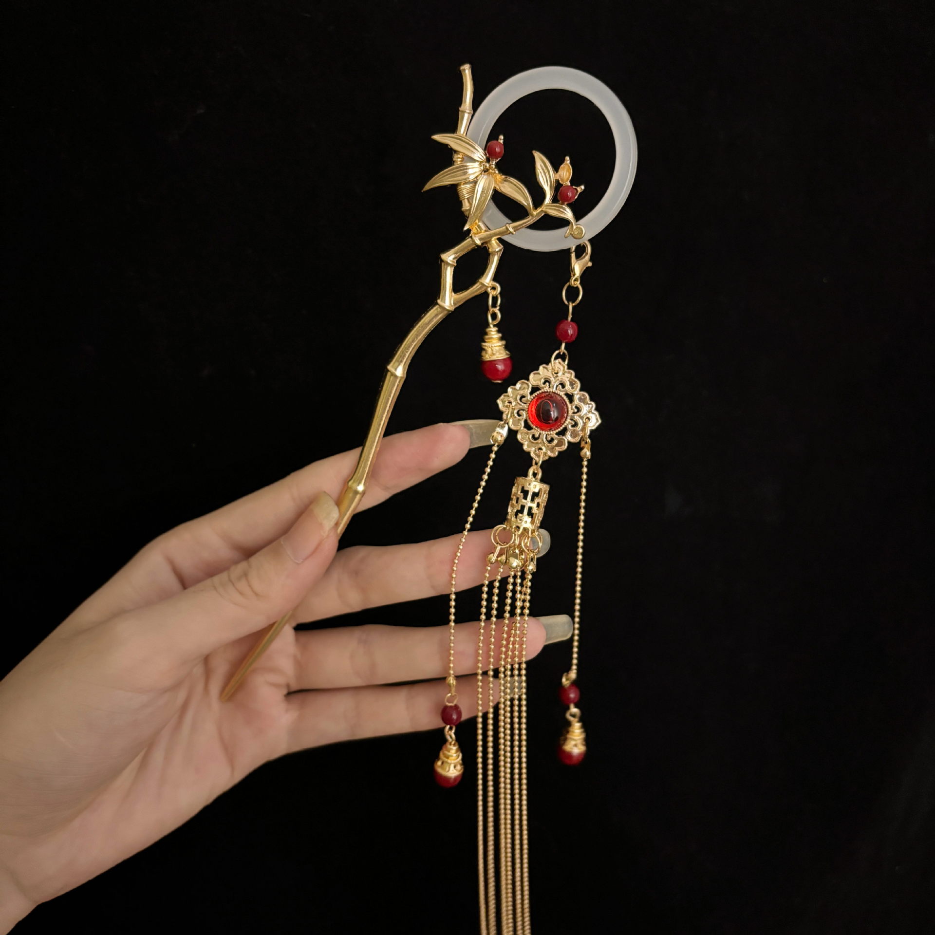 Chinese Style Hair Stick Bambo - огляд і ціна Hanbok Hair Pin
