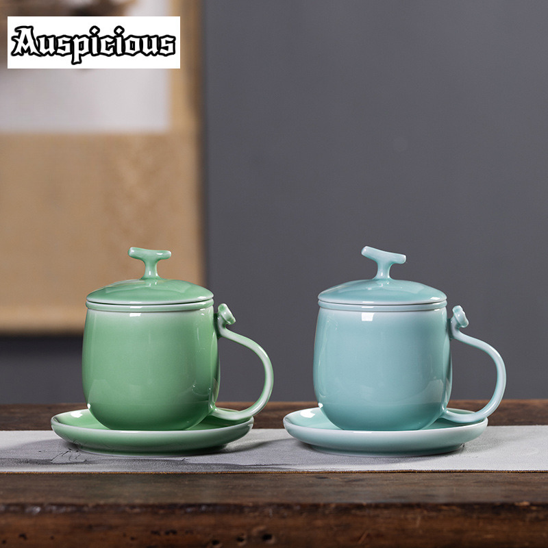 400ml Azure Longquan Celadon F - огляд і ціна Celadon Ceramic Cup