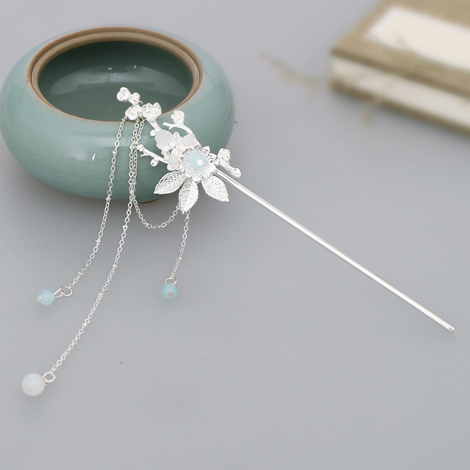 Chinese Style Alloy Hair Stick - огляд і ціна Hanbok Hair Pin
